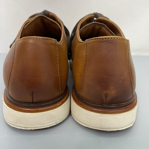 Allen Edmonds Carson Hybrid Derby Shoes Walnut Brown Mens 11 D - Picture 7 of 13